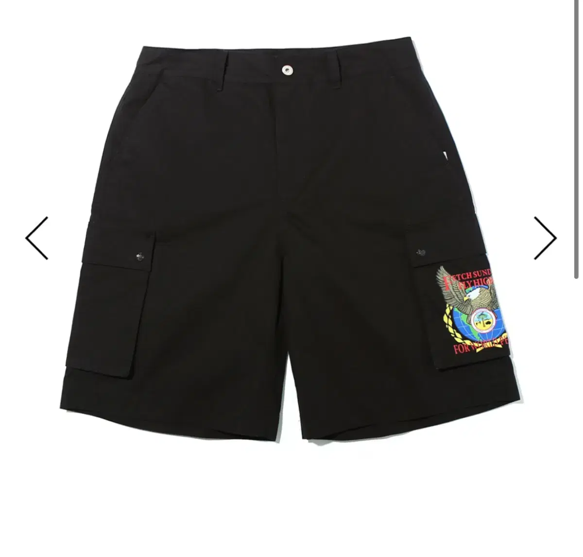 Fetch DESERT STORM CARGO SHORTS BLACK S